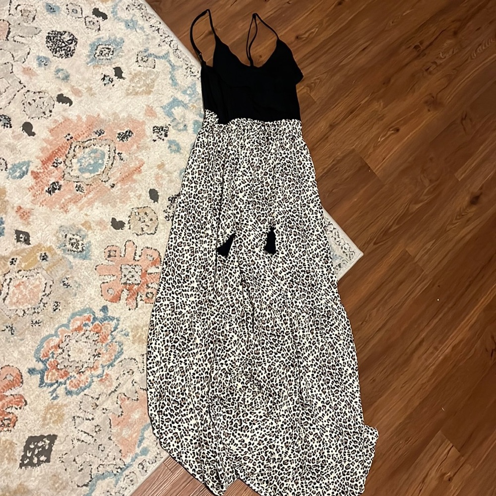 Spaghetti strap maxi dress